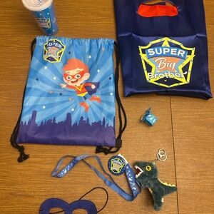 Super Big Brother Drawstring Bag and Accessories